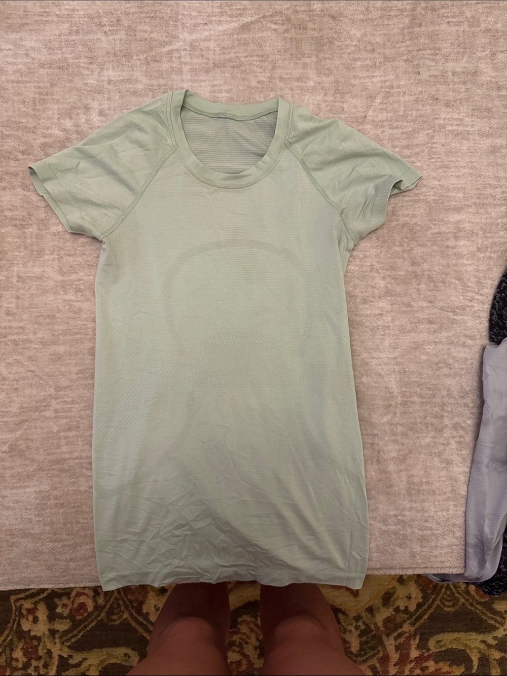 lululemon athletica Mint Green Short Sleeve Active Tee